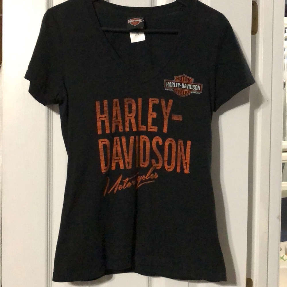 Black Harley Davidson top